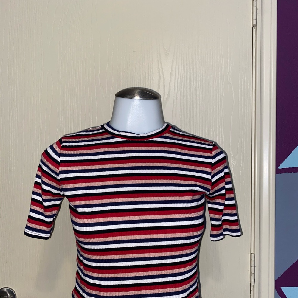 A cropped shirt